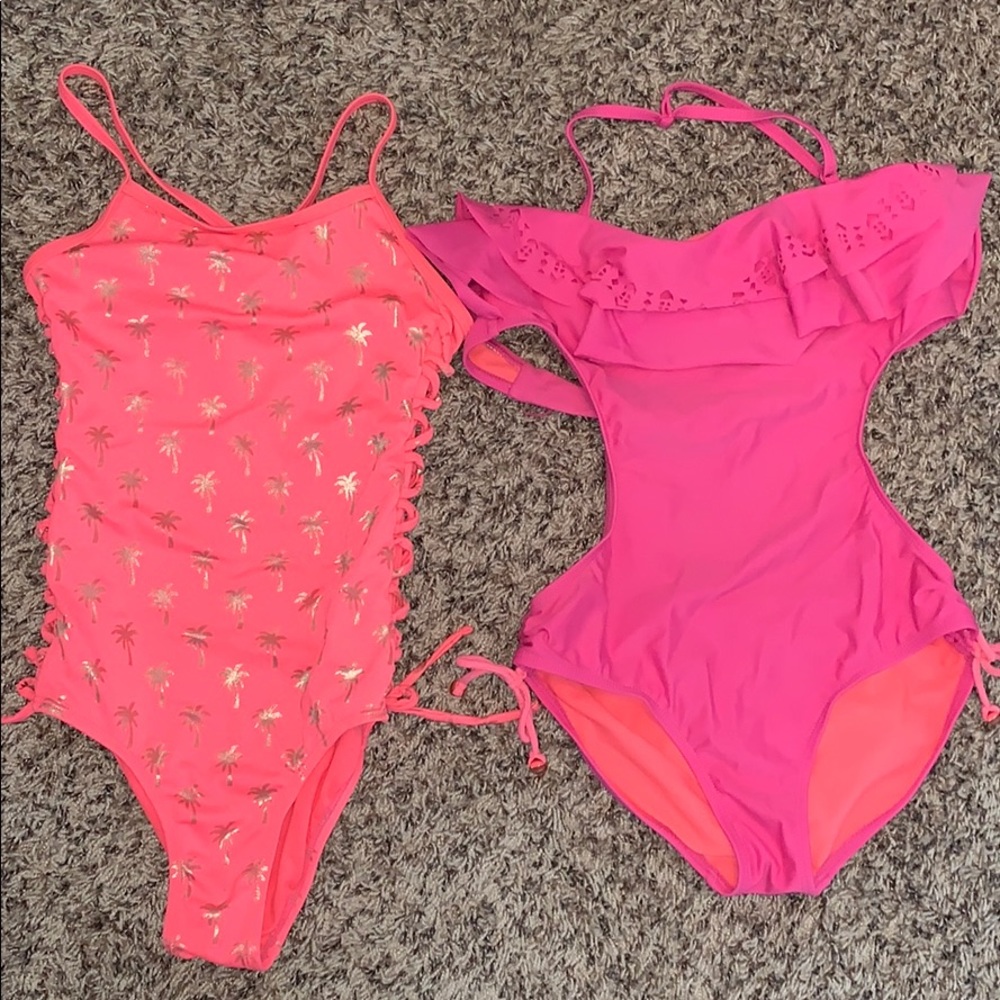 Bundle of girls swimsuits.
